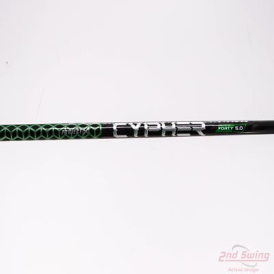 Used W/ Ping Adapter Project X Cypher 50g Driver Shaft Senior 44.5in