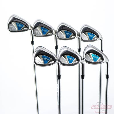 Callaway Rogue Iron Set 6-PW AW SW Aldila Quaranta Blue 40 Graphite Ladies Right Handed 37.0in