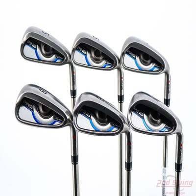 Ping Gmax Iron Set 5-PW UST Mamiya Recoil 806 Graphite Senior Right Handed Red Dot +1/2"