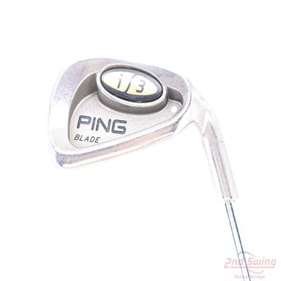 Ping i3 Blade Single Iron 9 Iron Stock Steel Shaft Steel Stiff Right Handed White Dot 36.0in