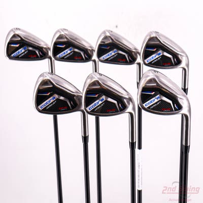 Cobra Aerojet One Length Iron Set 5-PW GW FST KBS PGI 85 Graphite Stiff Right Handed -1/4"