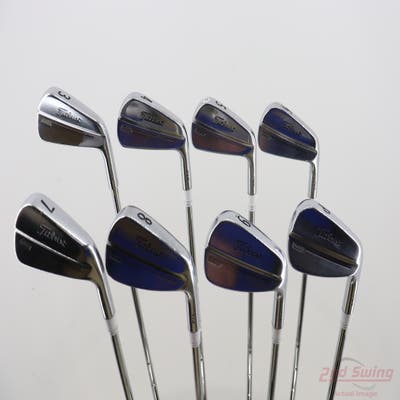 Titleist 714 MB Iron Set 3-PW True Temper Dynamic Gold S300 Steel Stiff Right Handed 38.0in