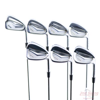 Ping i210 Iron Set 4-PW AWT 2.0 Steel X-Stiff Right Handed Green Dot +1/4"