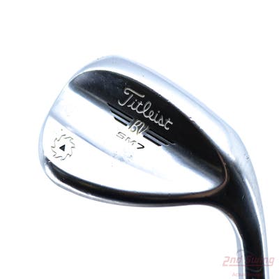 Titleist Vokey SM7 Tour Chrome Wedge Lob LW 58° 12 Deg Bounce D Grind SM7 BV Steel Wedge Flex Right Handed 35.25in