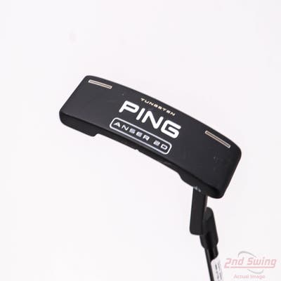 Ping 2023 Anser 2D Putter Slight Arc Steel Right Handed Black Dot 35.0in