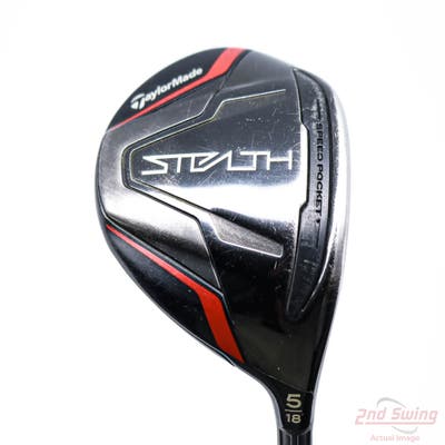 TaylorMade Stealth Fairway Wood 5 Wood 5W 18° Fujikura Ventus Red 5 Graphite Regular Right Handed 41.5in