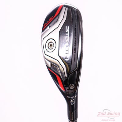 TaylorMade Stealth Plus Rescue Hybrid 2 Hybrid 17° PX HZRDUS Smoke Red RDX 80 Graphite Stiff Right Handed 39.0in