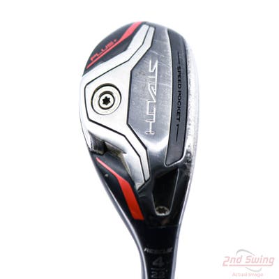 TaylorMade Stealth Plus Rescue Hybrid 4 Hybrid 22° PX HZRDUS Smoke Red RDX 80 Graphite Stiff Right Handed 39.0in