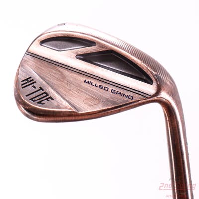 TaylorMade Milled Grind HI-TOE 3 Copper Wedge Lob LW 60° 10 Deg Bounce Dynamic Gold Tour Issue S400 Steel Stiff Right Handed 35.0in