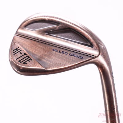 TaylorMade Milled Grind HI-TOE 3 Copper Wedge Gap GW 50° 9 Deg Bounce Dynamic Gold Tour Issue S400 Steel Stiff Right Handed 35.5in