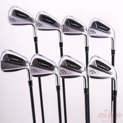 Callaway Apex Ai200 Iron Set 4-PW AW Mitsubishi MMT 70 Graphite Regular Right Handed STD