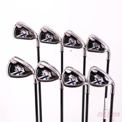 Callaway X-20 Iron Set 4-PW AW Callaway Stock Graphite Graphite Stiff Right Handed +3/4"