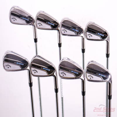 Callaway Paradym Ai Smoke Iron Set 4-PW GW True Temper Elevate MPH 95 Steel Stiff Right Handed 38.5in