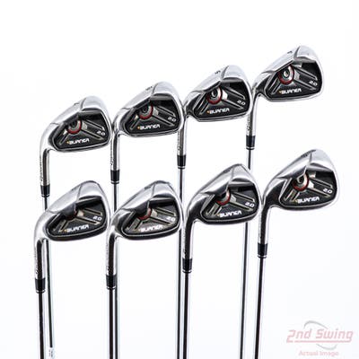 TaylorMade Burner 2.0 HP Iron Set 4-PW AW TM Burner 2.0 85 Steel Regular Left Handed 38.5in