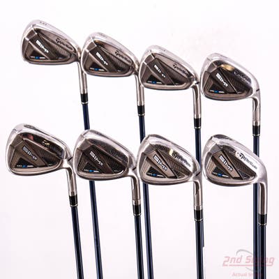 TaylorMade SIM2 MAX Iron Set 5-PW AW SW Fujikura Ventus Blue 6 Graphite Regular Right Handed +1/4"