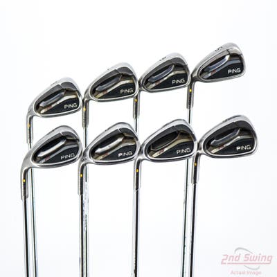 Ping G25 Iron Set 5-PW SW LW Ping TFC 189i Steel Stiff Left Handed Yellow Dot -1/4"