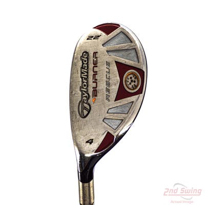 TaylorMade Burner Rescue Hybrid 4 Hybrid 22° TM Reax Superfast 65 Graphite Stiff Left Handed 40.25in