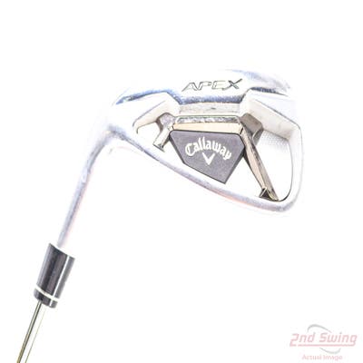 Callaway Apex 21 Single Iron 8 Iron True Temper Elevate MPH 85 Steel Regular Left Handed 37.0in