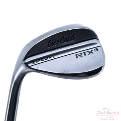 Mint Cleveland RTX 6 ZipCore Black Satin Wedge Lob LW 60° 10 Deg Bounce Mid Dynamic Gold Spinner TI Steel Wedge Flex Left Handed 35.0in