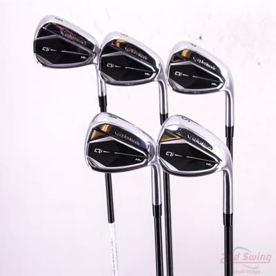 TaylorMade Qi HL Iron Set 8-PW AW SW Fujikura Ventus Blue TR 5 Graphite Senior Right Handed 37.0in