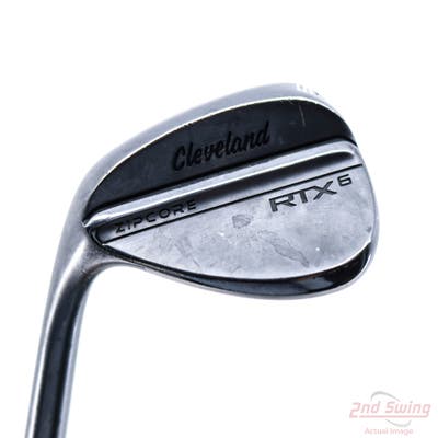 Cleveland RTX 6 ZipCore Black Satin Wedge Sand SW 54° 10 Deg Bounce Mid Dynamic Gold Spinner TI Steel Wedge Flex Left Handed 35.5in