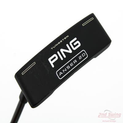 Ping 2023 Anser 2D Putter Slight Arc Graphite Left Handed Black Dot 35.0in