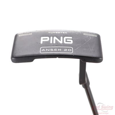 Ping 2023 Anser 2D Putter Slight Arc Graphite Right Handed Black Dot 35.0in