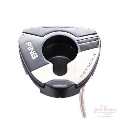 Ping 2024 Ketsch G Putter Straight Arc Steel Right Handed Black Dot 35.0in