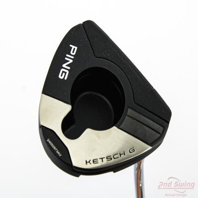 Ping 2024 Ketsch G Putter Straight Arc Steel Right Handed Black Dot 35.0in