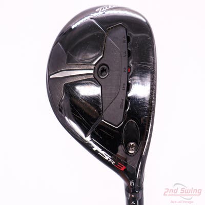 Titleist TSR3 Fairway Wood 3 Wood 3W 15° Project X HZRDUS Black 4G 70 Graphite X-Stiff Right Handed 43.25in