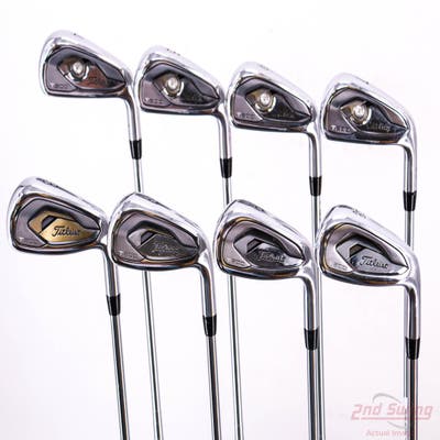 Titleist T200 Iron Set 4-PW AW True Temper AMT Black S300 Steel Stiff Right Handed STD