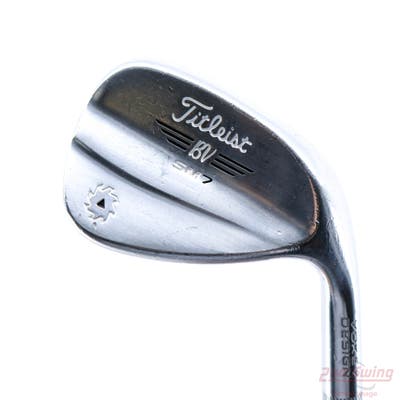 Titleist Vokey SM7 Tour Chrome Wedge Gap GW 50° 8 Deg Bounce F Grind SM7 BV Steel Wedge Flex Right Handed 35.75in