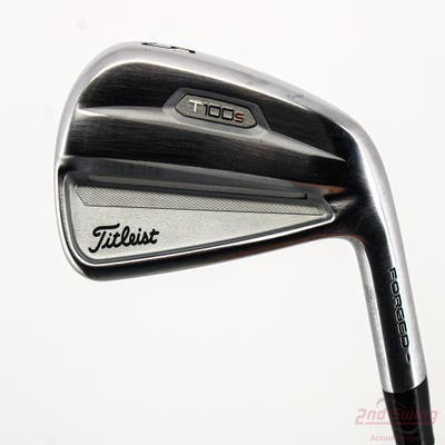 Mint Titleist 2021 T100S Single Iron 5 Iron FST KBS Tour FLT Steel Stiff Right Handed 38.0in