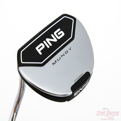 Ping 2023 Mundy Putter Straight Arc Steel Left Handed Black Dot 35.0in