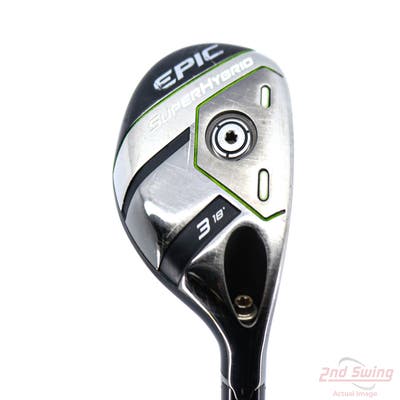 Callaway EPIC Super Hybrid 3 Hybrid 18° Aerotech SteelFiber fc75 Graphite Regular Right Handed 41.0in