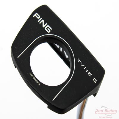 Ping 2023 Tyne G Putter Straight Arc Steel Right Handed Black Dot 35.0in