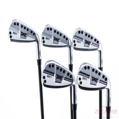 PXG 0311 T GEN3 Iron Set 5-9 Iron Mitsubishi MMT 80 Graphite Stiff Right Handed +1/4"