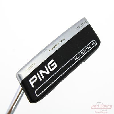 Ping 2023 Kushin 4 Putter Strong Arc Steel Left Handed Black Dot 35.0in