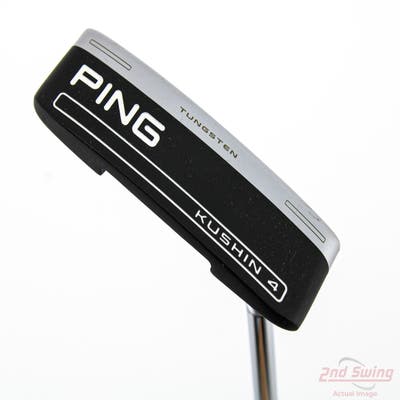 Ping 2023 Kushin 4 Putter Strong Arc Steel Right Handed Black Dot 35.0in