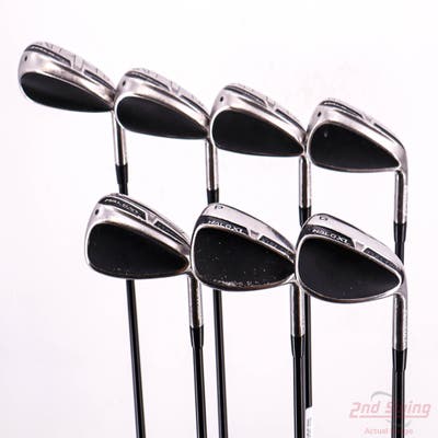 Cleveland HALO XL Full-Face Iron Set 5-PW AW UST Helium Nanocore IP 60 Graphite Senior Right Handed +1/2"