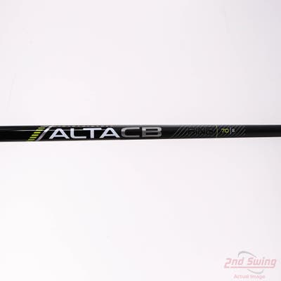 Used W/ Ping RH Adapter Ping ALTA CB 70 Black Hybrid Shaft Stiff 39.5in