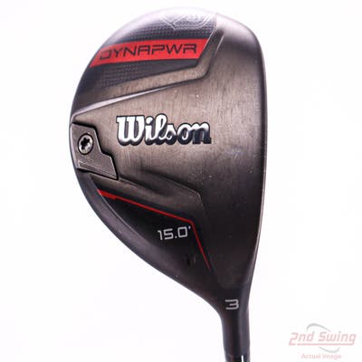 Wilson Staff Dynapwr Fairway Wood 3 Wood 3W 15° PX HZRDUS Smoke Red RDX 60 Graphite Stiff Right Handed 43.25in