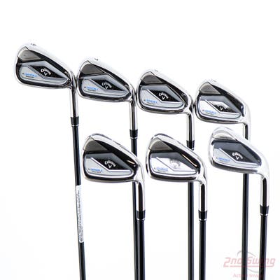 Callaway Paradym Ai Smoke Max Fast Iron Set 6-PW GW SW MCA Tensei Blue/Silver 40 Graphite Senior Right Handed +1/4"