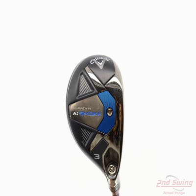 Callaway Paradym Ai Smoke Hybrid 3 Hybrid 18° KBS Tour Hybrid Prototype 95 Graphite Stiff Right Handed 40.5in