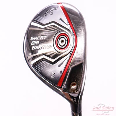 Callaway 2015 Great Big Bertha Fairway Wood 3 Wood 3W 15° MRC Kuro Kage Black TiNi 50 Graphite Regular Right Handed 43.0in