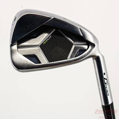 Ping G430 Single Iron 4 Iron Aerotech SteelFiber fc70 Graphite Senior Right Handed Black Dot 39.5in