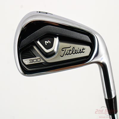 Mint Titleist 2021 T300 Single Iron 6 Iron FST KBS Tour Steel Regular Right Handed 37.5in