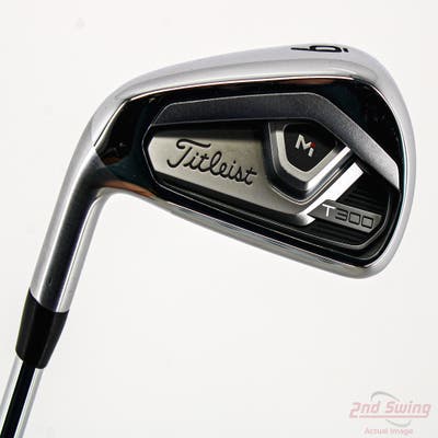 Mint Titleist 2021 T300 Single Iron 6 Iron FST KBS Tour Steel Regular Left Handed 37.5in