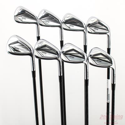 Mint Mizuno JPX 923 Forged Iron Set 4-PW GW Mitsubishi MMT 105 Graphite Stiff Right Handed +1/4"