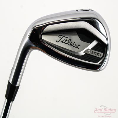 Mint Titleist 2021 T300 Single Iron Pitching Wedge PW FST KBS Tour 105 Steel Regular Left Handed 35.75in